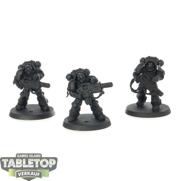 Space Marines - 3 Primaris Eradicators - grundiert