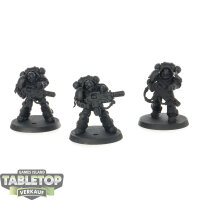 Space Marines - 3 Primaris Eradicators - grundiert