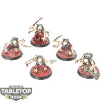 Genestealer Cults - 5 Acolyte Hybrids - bemalt