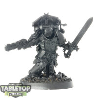 Black Templars - Lieutenant with Storm Shield - grundiert
