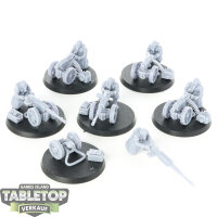 Miniaturen - 6 GrimGuard Battle Weapons - unbemalt