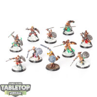 Slaves to Darkness - 10x Darkoath Marauders - bemalt