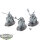 Orruk Warclans - 3x Gore-gruntas - unbemalt