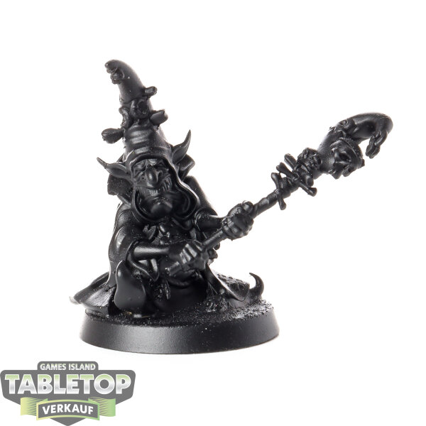 Miniaturen - Goblin-Kampfschaman - grundiert