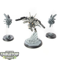 Tau Empire - Commander Shadowsun - teilweise bemalt