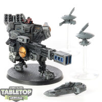 Tau Empire - XV88 Broadside Battlesuit - bemalt