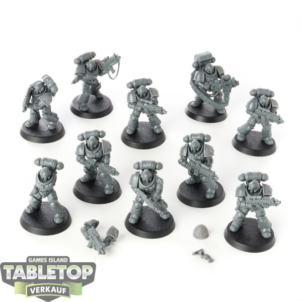 Space Marines - 10 Intercessor Squad - unbemalt