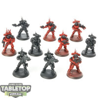 Blood Angels - 10 x Infiltrator Squad - teilweise bemalt
