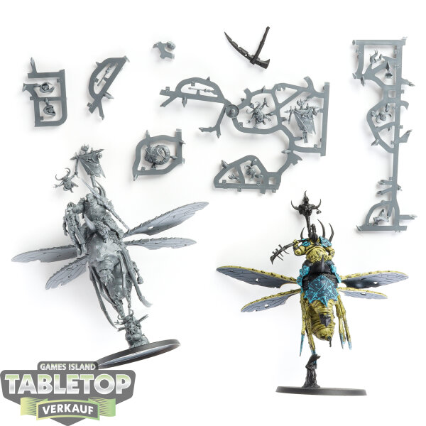 Maggotkin of Nurgle - 2 Lord of Afflictions - teilweise bemalt