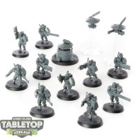 Tau Empire - 10 Fire Warriors Strike Team - unbemalt