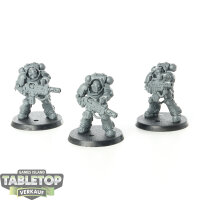 Space Marines - 3x Primaris Eradicators - unbemalt