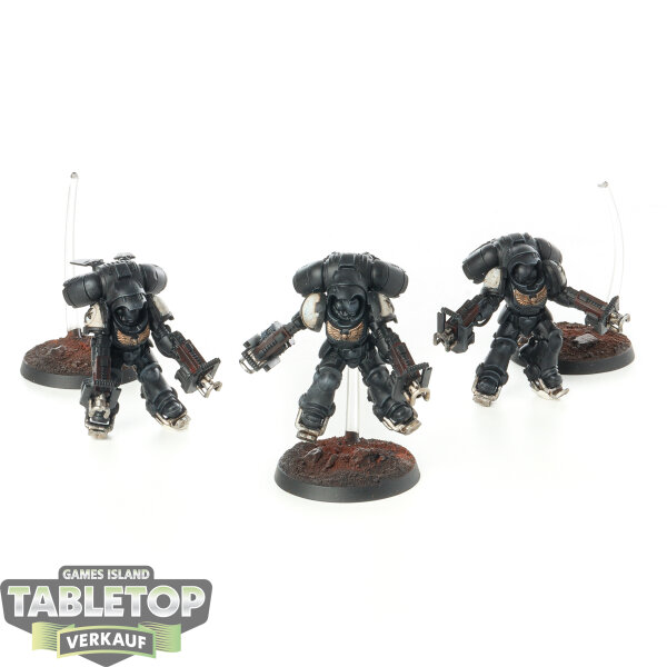 Black Templars - 3x Inceptor Squad - bemalt