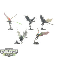 Drukhari - 5x Scourges - teilweise bemalt