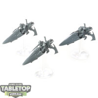 Aeldari - 3 Windriders - unbemalt