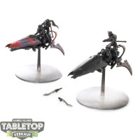Aeldari - 2 Skyweavers - teilweise bemalt