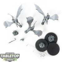 Seraphon - 3x Terradon Riders - unbemalt