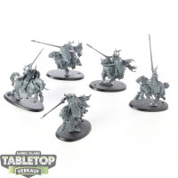 Slaves to Darkness - 5 Chaos Knights - unbemalt