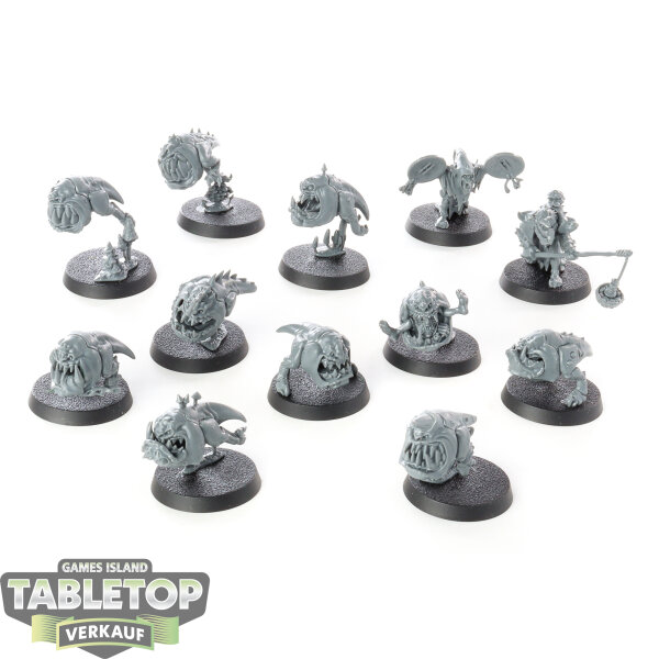 Gloomspite Gitz - 10 Squig Herd - unbemalt