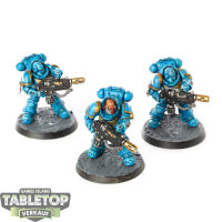 Ultramarines - 3 Primaris Eradicators - bemalt