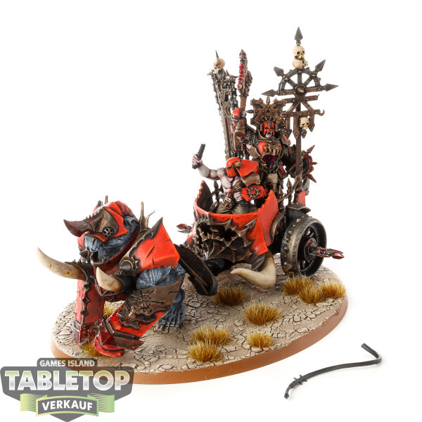 Slaves to Darkness - Gorebeast Chariot - bemalt