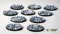 GamersGrass - Battle Ready Toppers - Frost Lake - Round 28mm (10x)