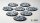 GamersGrass - Battle Ready Toppers - Frost Lake - Round 32mm (8x)