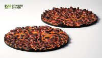 GamersGrass - Battle Ready Toppers - Molten Lava - Round 60mm (2x)