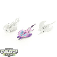 Chaos Daemons - 3 Screamers - teilweise bemalt
