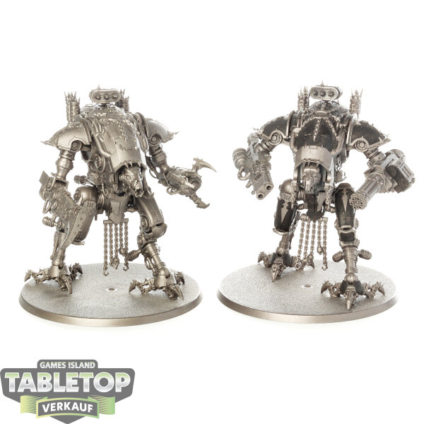 Chaos Knights - 2 War Dogs - grundiert