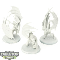 Soulblight Gravelords - 3 Vargheists - grundiert