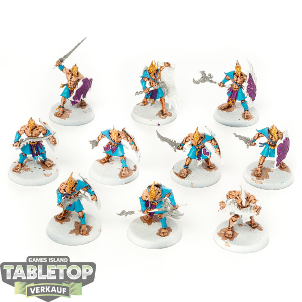Disciples of Tzeentch - 10 Kairic Acolytes - teilweise bemalt