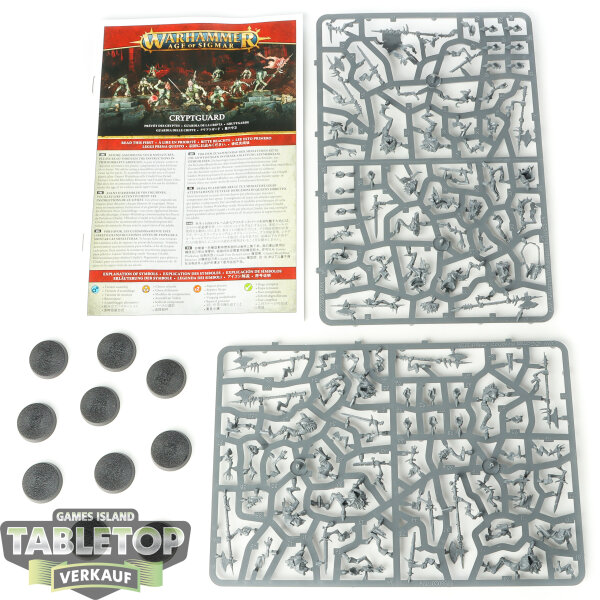 Flesh-eater Courts - 10 Cryptguard - im Gussrahmen