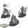 Flesh-eater Courts - 3 Morbheg Knights - bemalt