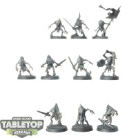 Flesh-eater Courts - 10 Cryptguard - teilweise bemalt