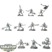 Flesh-eater Courts - 10 Cryptguard - teilweise bemalt