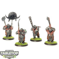 Ogor Mawtribes - 4 Ironguts - bemalt