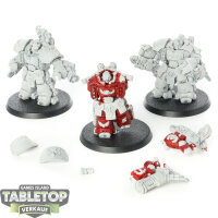 Space Marines - 3 Centurion Devastator Squad - teilweise...