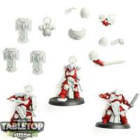 Space Marines - 3 Bladeguard Veteran Squad - teilweise...