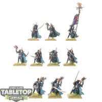Dark Elves - 10 Black Ark Corsairs - bemalt