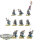 Dark Elves - 10 Black Ark Corsairs - bemalt