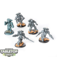 Black Templars - 5 Assault Intercessor Squad - teilweise...