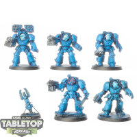 Space Marines - 5 Terminator Squad - teilweise bemalt