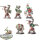 Orks - 5x Ork Nobz - bemalt