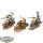 Orks - 3x Ork Warbiker Mob - bemalt