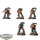 Space Marines - 5 Infernus Squad - bemalt
