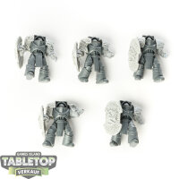Horus Heresy - 5 Legion Cataphractii Terminator Squad -...