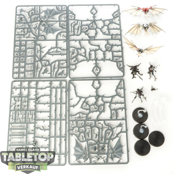 Adeptus Mechanicus - 5 Pteraxii Sterylizors - teilweise gebaut