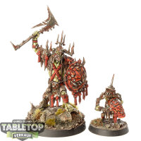 Orruk Warclans - Killaboss with Stab-grot - bemalt