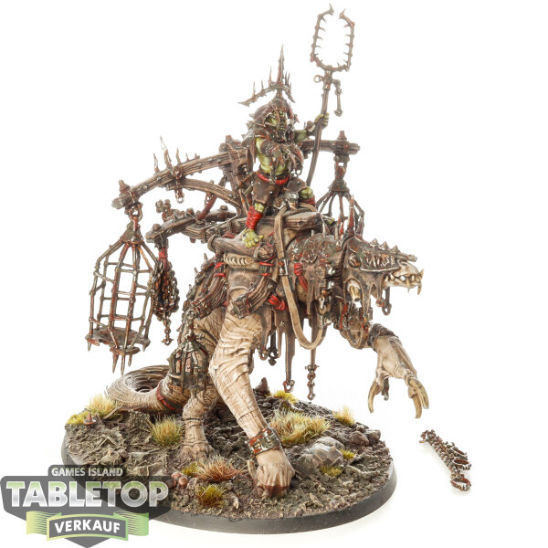 Orruk Warclans - Swampboss Skumdrekk - gut bemalt