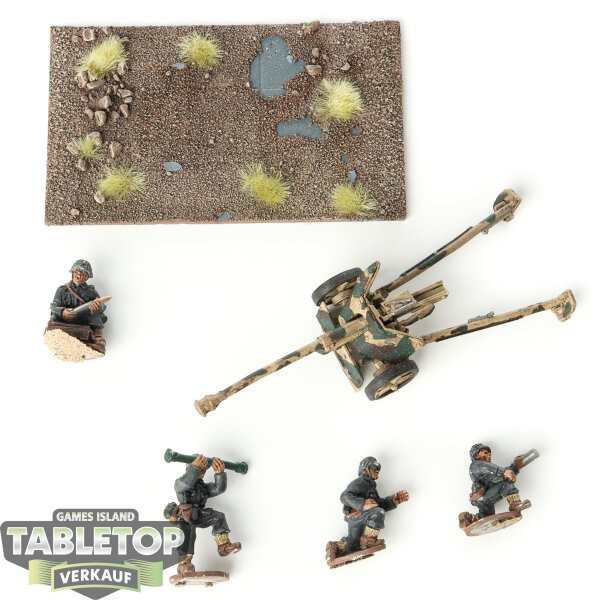 Bolt Action - German Heer 75mm PaK 40 anti-tank gun (1943-45) - bemalt